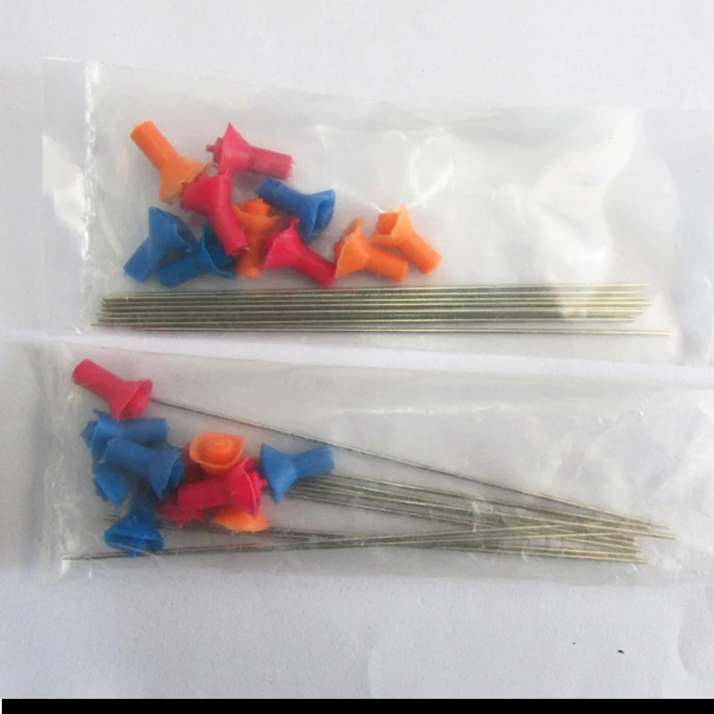 

30pcs Blow Gun Metal Neddle Blowgun Darts for M50 Black Blowgun Length 10cm
