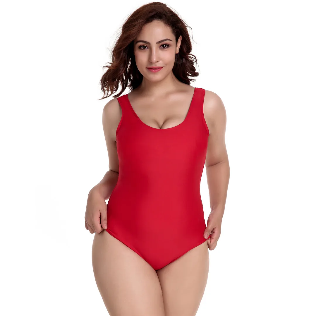 Сексуальный купальный костюм большого размера S-6XL, Цельный купальник размера плюс для женщин, купальный костюм, купальник с открытой спиной, монокини V128R