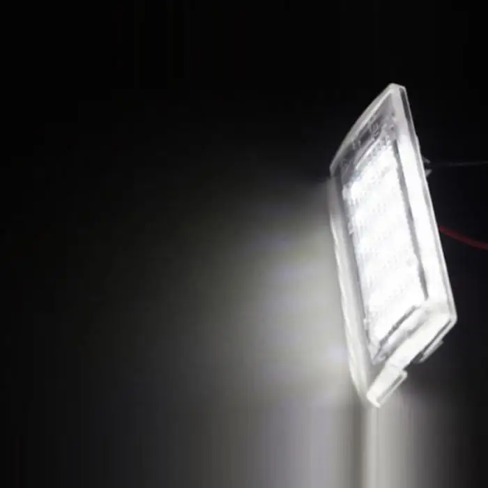 2 шт. Белый светодиодный номерной знак светильник лампа 18 светодиодный для BMW E53 X5 1999-2003 E83 X3 03-10 NJ88