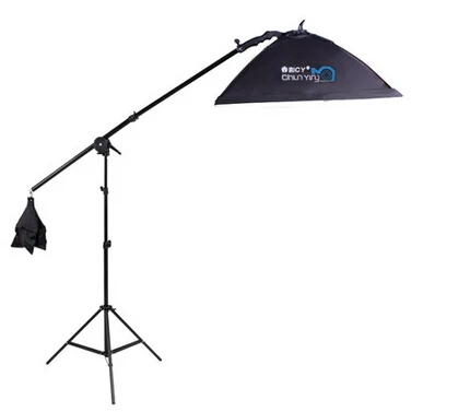 

LED Video Light cantilever racks Photography Studio Shooting Boom Softbox Lighting Photo Soft Box Light Stand Set
