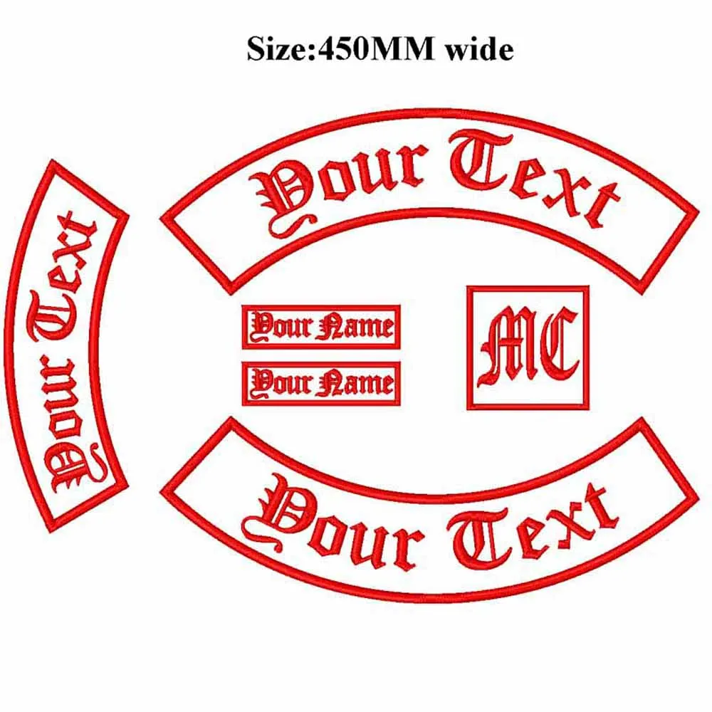 Stemmi Da Giubbino Bikers, Ricamati Come Lo Desideri | Patch Ricamate ,cucisivi Personalizzati Ed Etichette Bikers - Foto 4