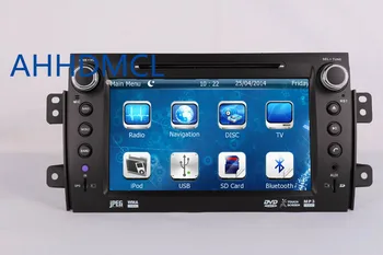 

AHHDMCL Car Multimedia Player DVD Stereo Audio Radio GPS Navigation For Suzuki SX4 2006 2007 2008 2009 2010 2011 2012