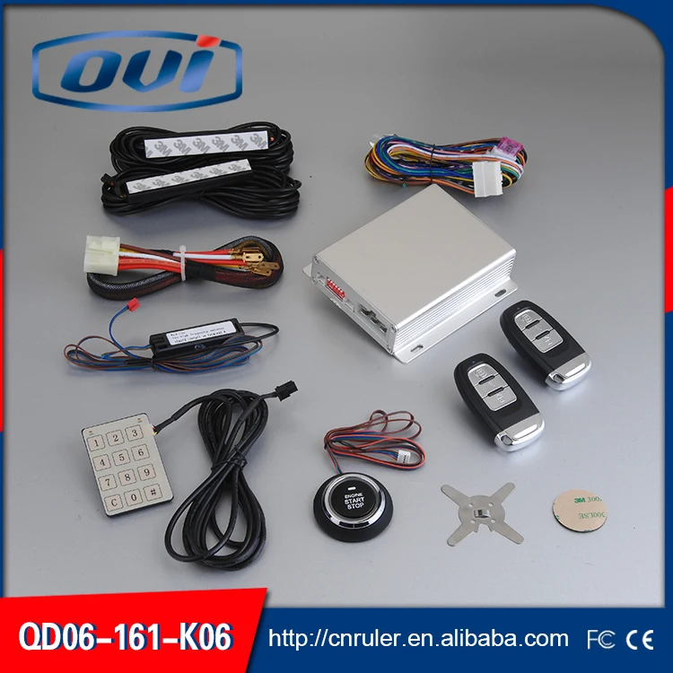 In Stock Passive Keyless Entry Vehicle PKE Smart Start System and