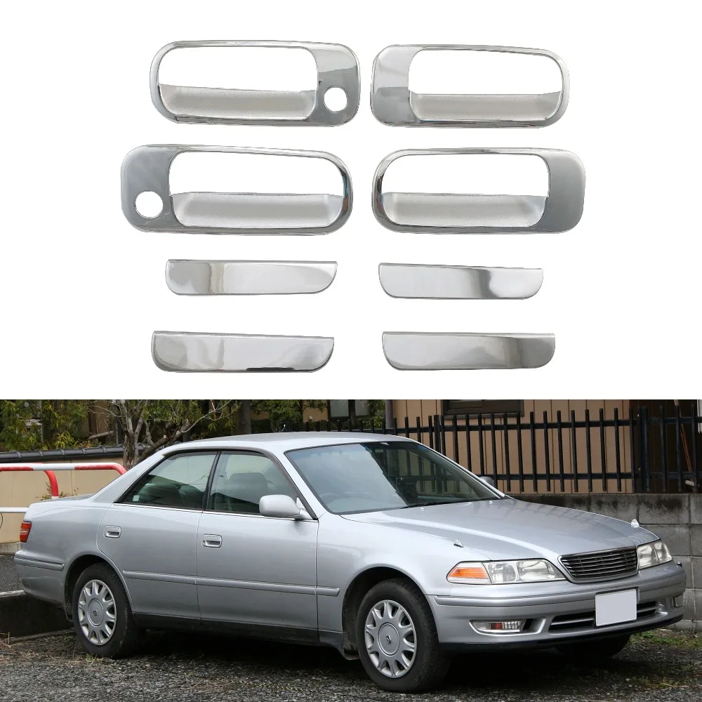 Для Toyota Mark II GX100 1996 1997 1998 1999 2000 крышка чаши дверной ручки хромированные ABS