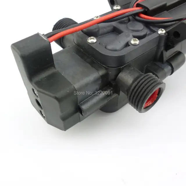 Pompe à Eau Haute Pression 12V 60W – Auto-Amorçante, 5L/min, Pour Camping-car, Bateau, Jardin