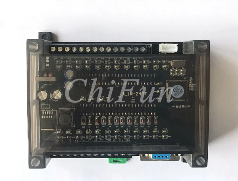 Бесплатная доставка PLC FX1N 24MT + прозрачный корпус дисплей непосредственно привод