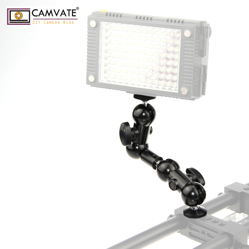 CAMVATE 360 Поворотный 1/4 &quotШарнирный Рычаг магический кронштейн адаптер для DSLR