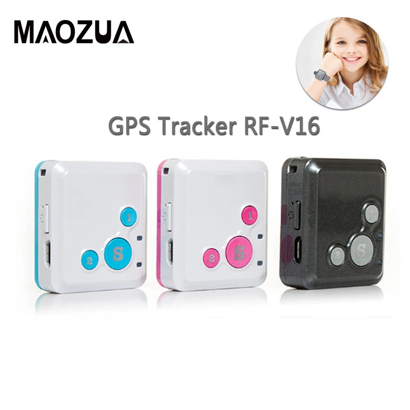 RF V16 Mini GSM GPRS GPS Tracker SOS Communicator for Kids Child Elderly Personal lifetime web
