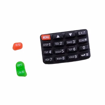 

0091-801-0210 RUBBER KEYPAD FOR KG-UV6D