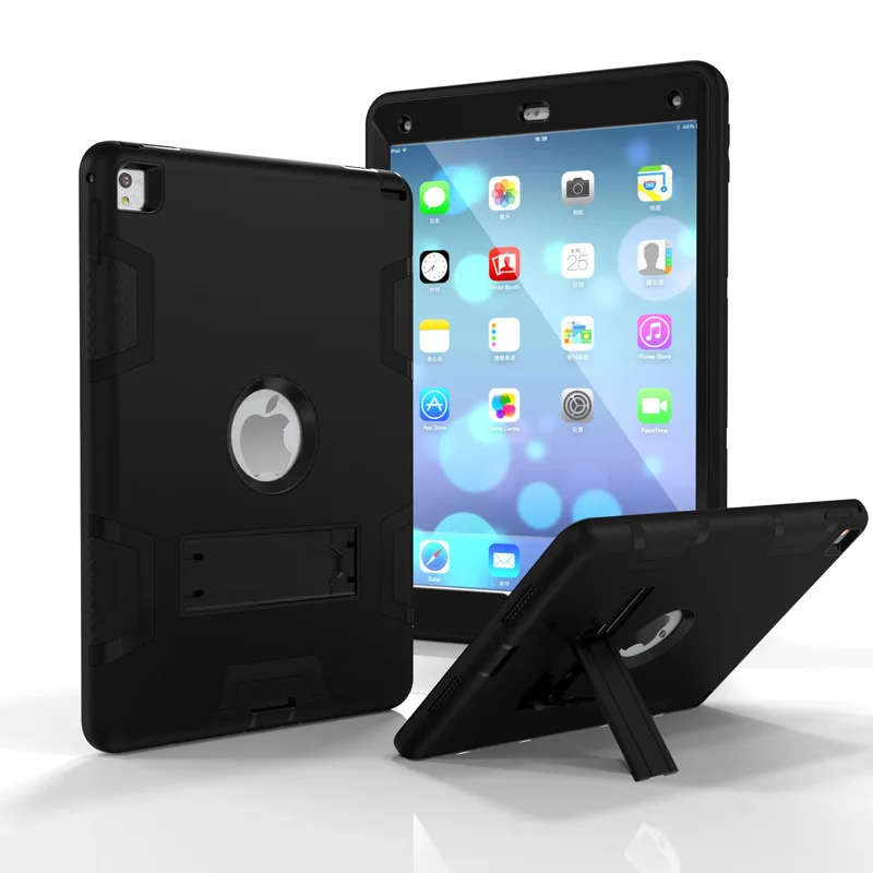 

2018 Tablet Case For ipad Mini 4 Luxury Armor Shockproof Heavy Duty Silicone Hard Case For Apple Ipad Mini 4 Armor Case bags