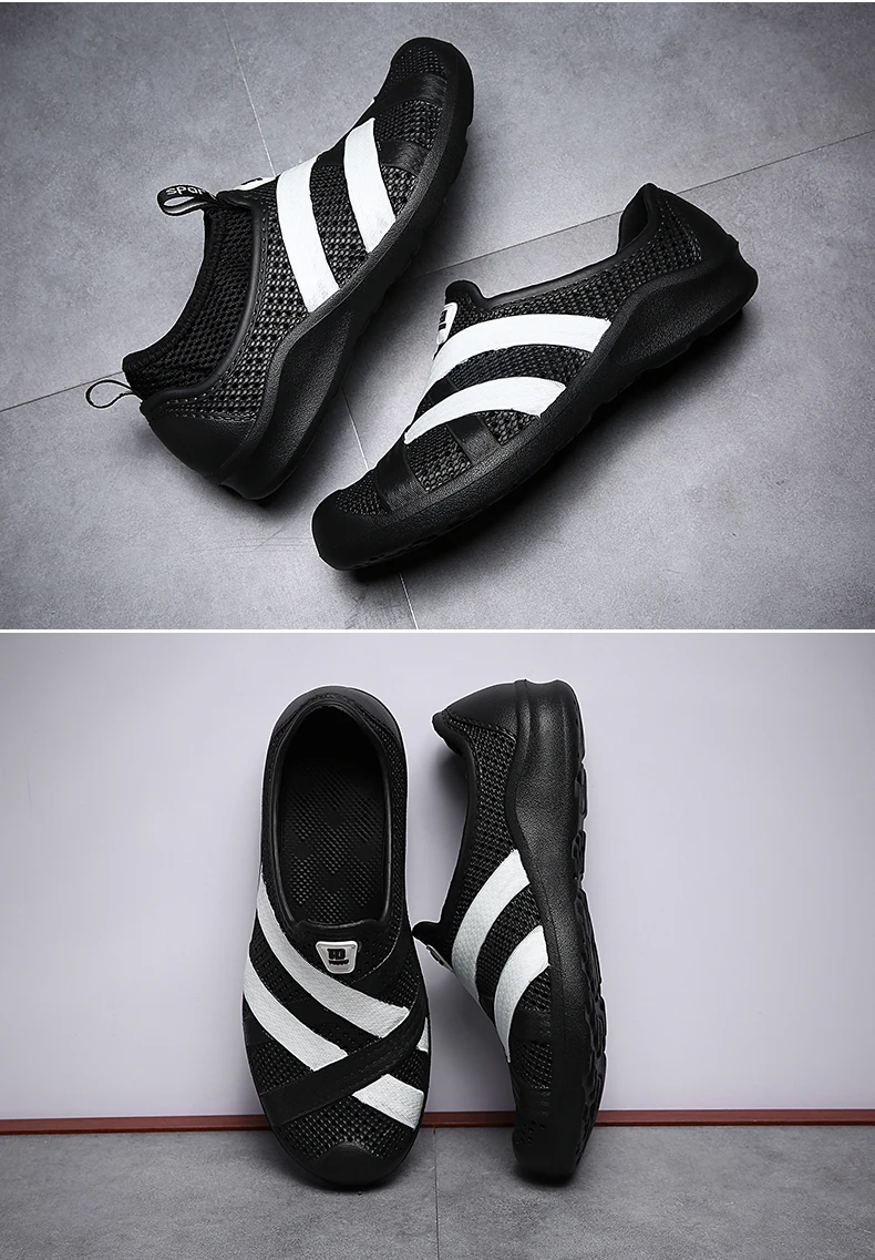 Мужские сабо Integrated EVA + носок с отверстием обувь 3 способа носить 2019 мужские летние кроссовки пляжный сад йога обувь для воды для мужчин слайд