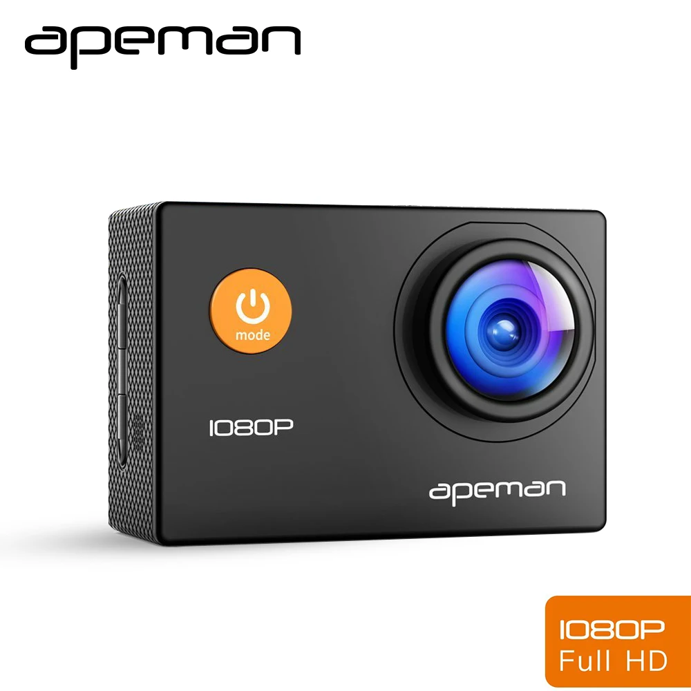 Apeman font b Action b font Camera A66 1080p pro Waterproof font b Action b font