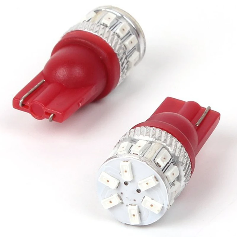4 шт. T10 Led W5W 18 SMD Автомобильные светодиодные лампы для автомобильного номерного