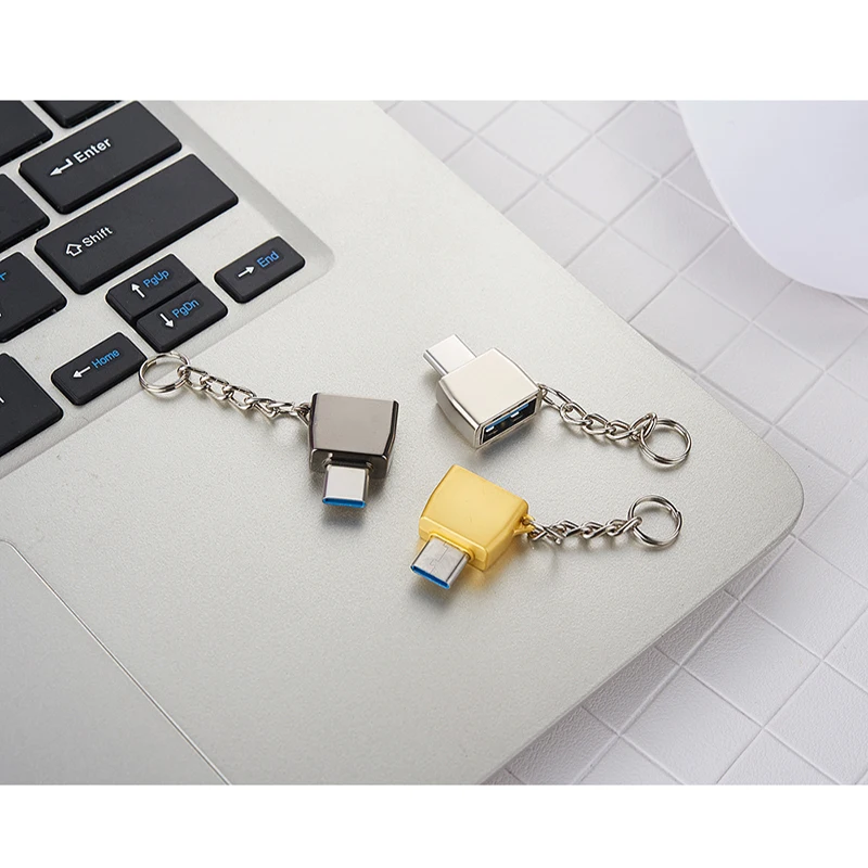 Thbelieve USB OTG To Type C Adapter Data Transmission OTG Function USB OTG Female To Type-C Male Phone Converter For Card Reader (8)