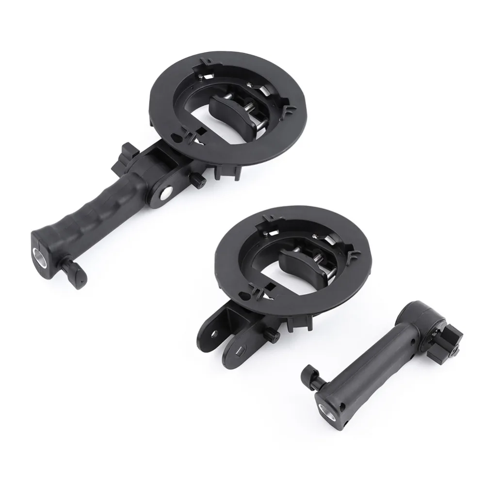 

Hand-held S-Type Bracket Handheld Grip Mount Holder With Handle For Speedlite Flash Softbox For Camera Photo Studio