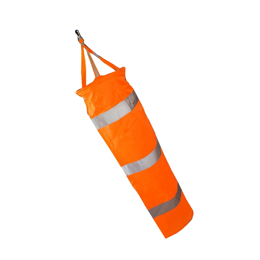 Airport Windsock Outdoor Wind Sock Bag Reflective Belt Grommet with Elegant Character Pattern 60cm 80cm 100cm 150cm