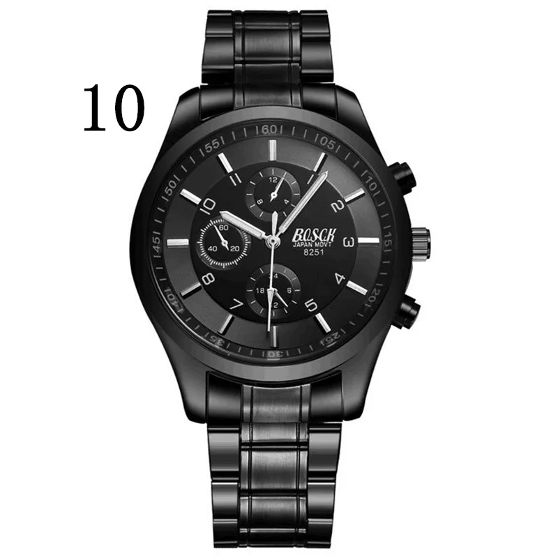 

In 2019, new men quartz watch, high-quality outdoor sports men's wristwatch strap, fashion business9 watch,