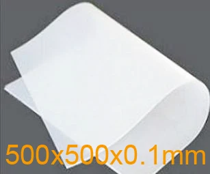 

500mm length 500mm width 0.1mm thickness silicon rubber sheet ,500x500x0.1mm Silicone rubber pad, belt,silicon sheeting