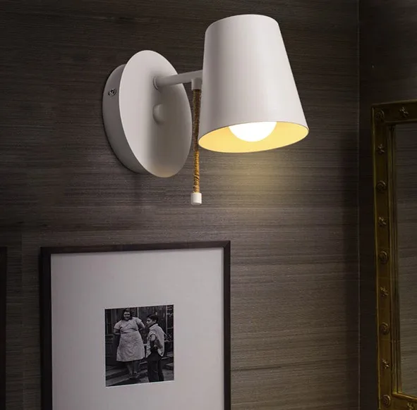 

Loft Style Simple Vintage LED Wall Lamp Bedside Wall Light Fixtures For Living Room Wall Sconce Indoor Lighting Lamparas