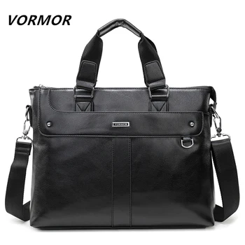 

Men's Handbag Bags Business Computer Laptop Briefcase PU Leather Shoulder Messenger Bags Men Tote