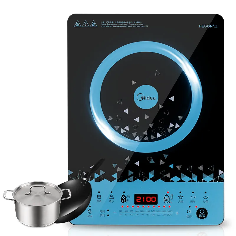 

Household Sub-light High Strength Panel Induction Cooker Touchpad Stainless Steel Multifunctional Cooking Tools Kitchen Machine