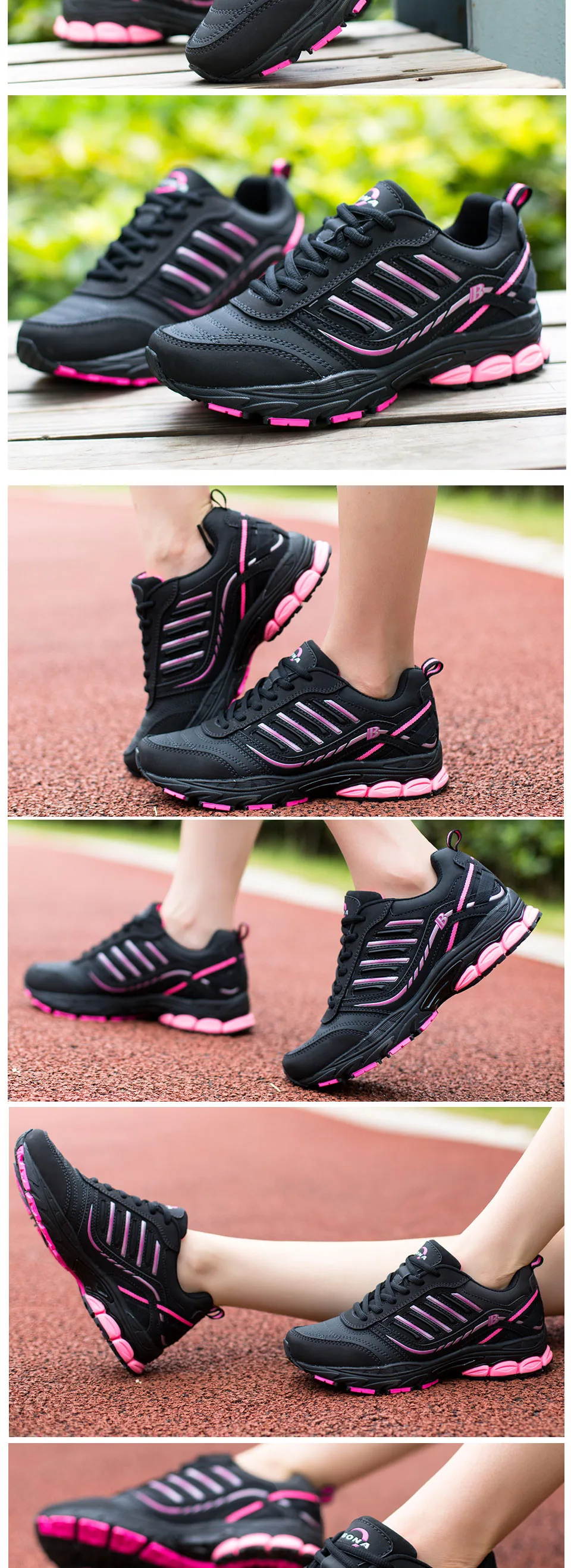 BONA/Новинка; Лидер продаж; стильные женские кроссовки для бега; спортивная обувь для активного отдыха; популярные кроссовки на шнуровке; удобная женская спортивная обувь