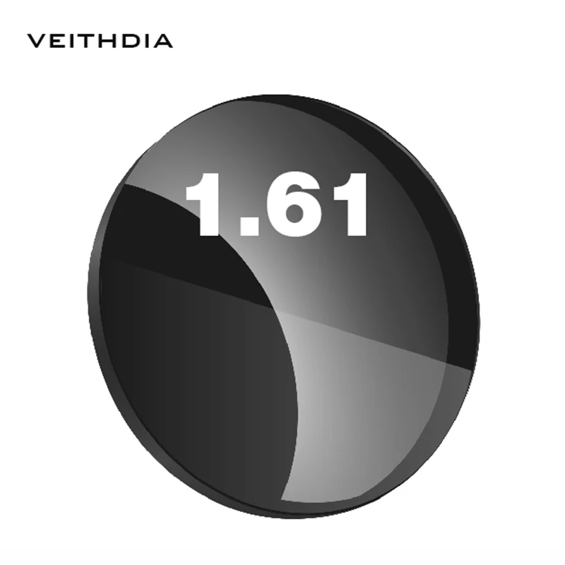 Монофокальные линзы VEITHDIA сферические для близорукости 4.00 - 7.00 град. индекс 1.61