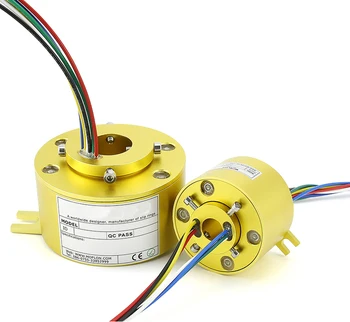 

Rotary Conductive Slip Ring Hole 5mm 7mm 10mm 12.7mm 25.4mm 30mm 38.1mm 40mm Collector Slip Ring