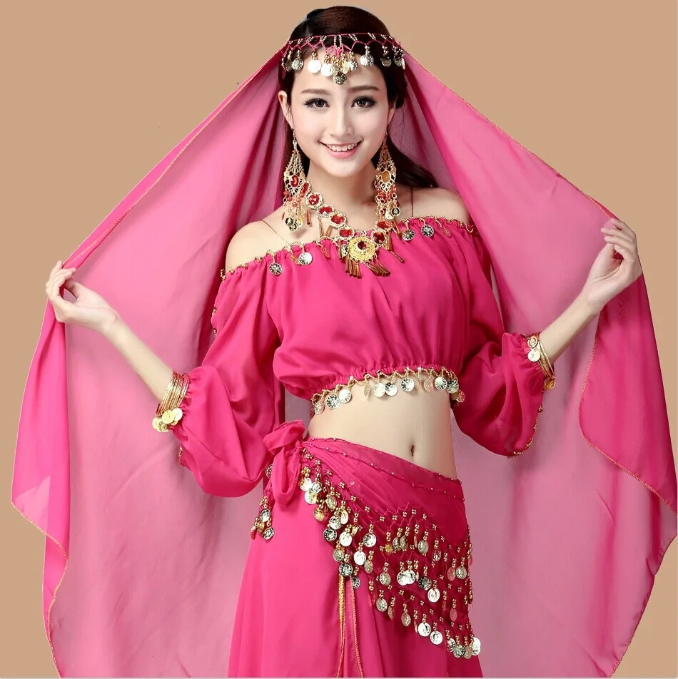 Belly Dance Costume Set Bellydance 2017 Professional Bollywood Costumes 