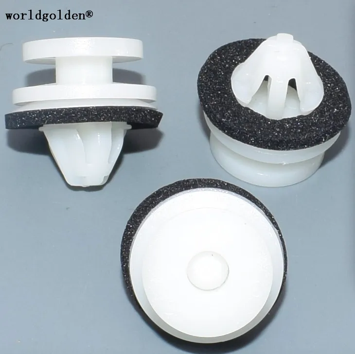 worldgolden 100pcs plastic fasteners clip Tail Light Retainer for benz