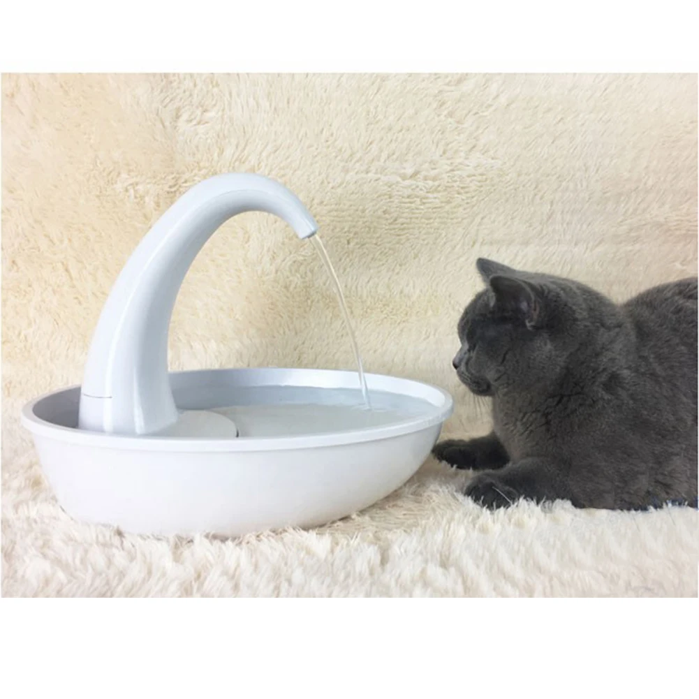 2.34L Pet диспенсер для воды Автоматическая циркуляция подачи воды течёт фонтан для кошки собаки 12 в тихий водяной насос