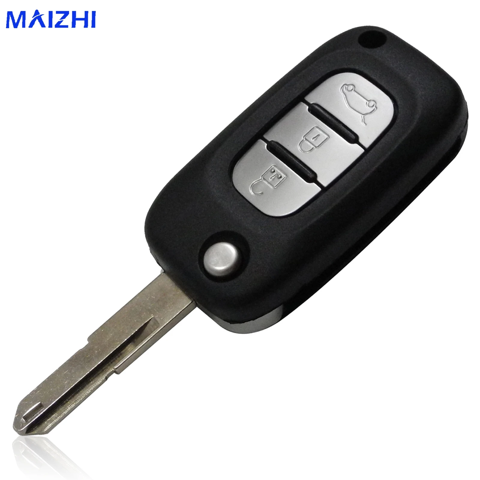 

jingyuqin 3 Buttons Flip Remote Key Shell Fob Case Cover for Renault Clio Vivaro Master Traffic Kangoo Megane laguna Styling