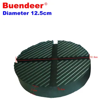 

12.5cm Diameter Car Rubber Lift lifting Disc Pad Car Vehicle Jacks Jack Pad Adapter Floor Slotted Rail Anti-slip Surface Jacking