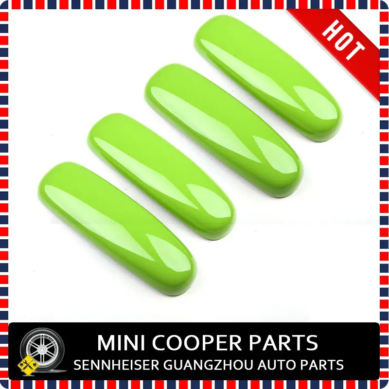 Фирменная Новинка ABS Пластик Материал стиль mini Ray зеленый цвет внутренней ручки двери обложка для 2011 mini cooper countryman(4 шт./компл