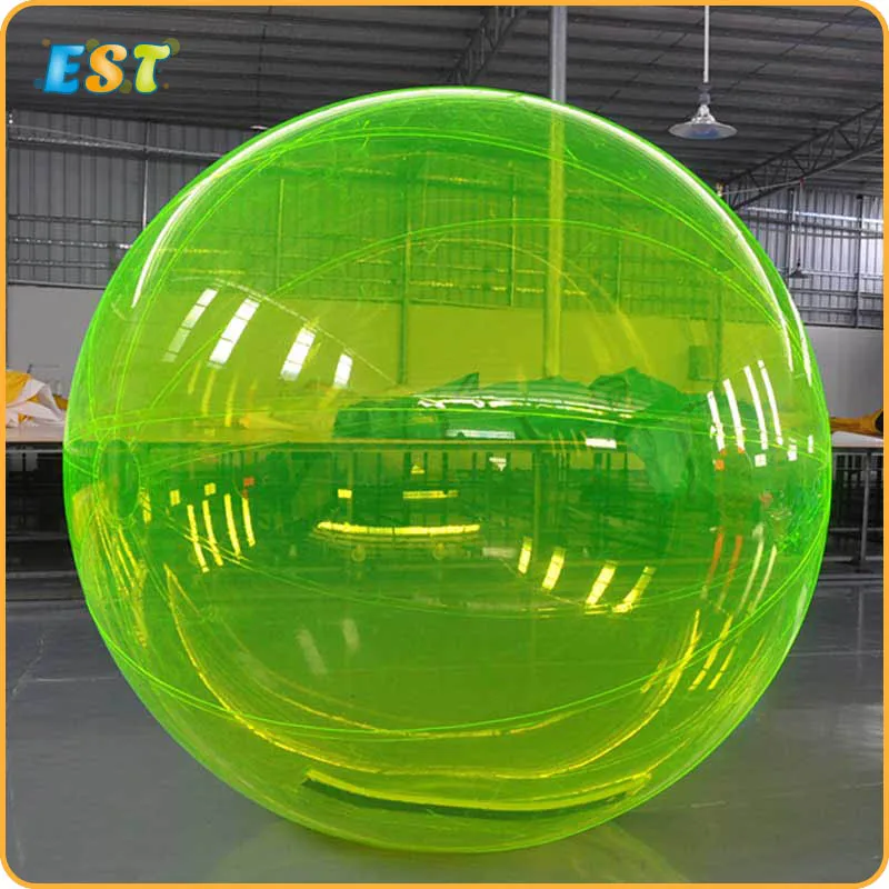 

2m 0.8mm PVC full color inflatable pool ball inflatable recreation ballet dance ball water walking ball inflatable sphere