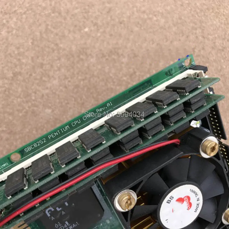 SBC8252 Rev.A1 SBC-8252 586 motherboard with CPU memory fan  2