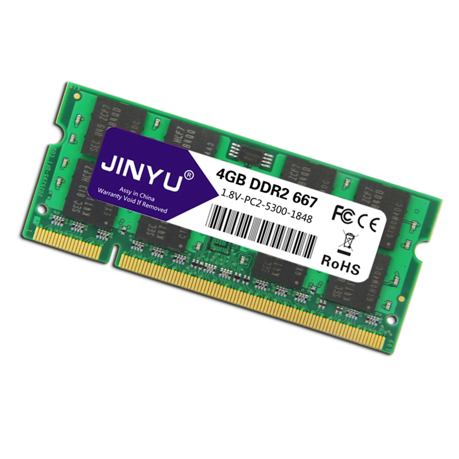 Jinyu Ddr2 4G 1,8 V 240Pin Ram память для ноутбука