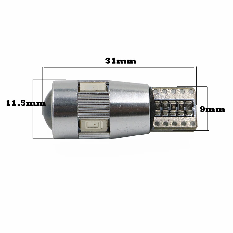 Y 10X стайлинга автомобилей авто светодиодный T10 Canbus 194 W5W 10 SMD 5630 6 светодиодный свет лампа без ошибок светодиодные фары для парковки T10 светодиодный автомобильный боковой сигнал