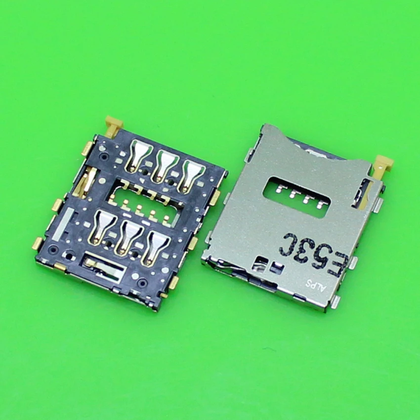 ChengHaoRan 1piece/lot New sim card socket for Sony Z3 memory reader holder slot replacement module. chenghaoran 1 piece new memory card holder connector for samsung a8 a8000 a8009 tray slot socket replacement module ka 188