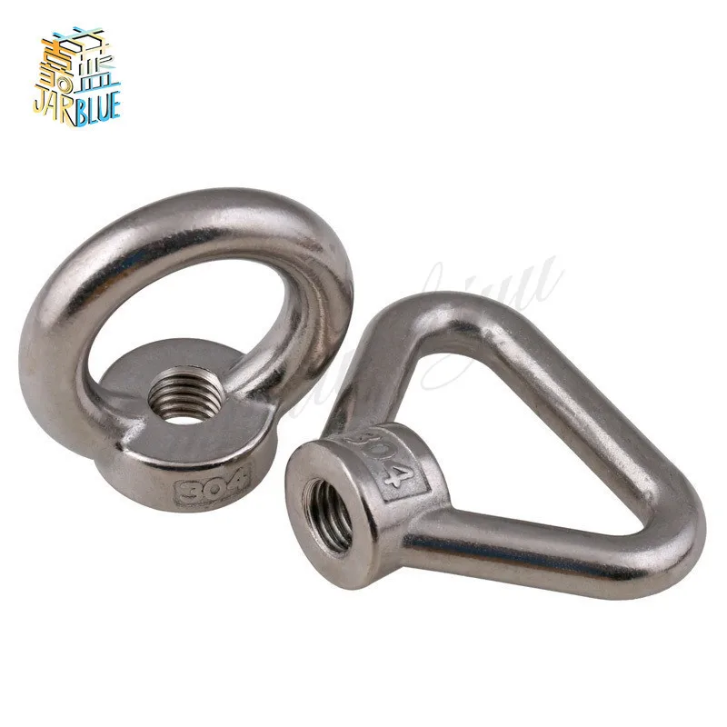 A2 304 in acciaio inox sollevamento occhio Dadi DIN 582 Donna M6 M8 M10 M12 M16 M20 M24