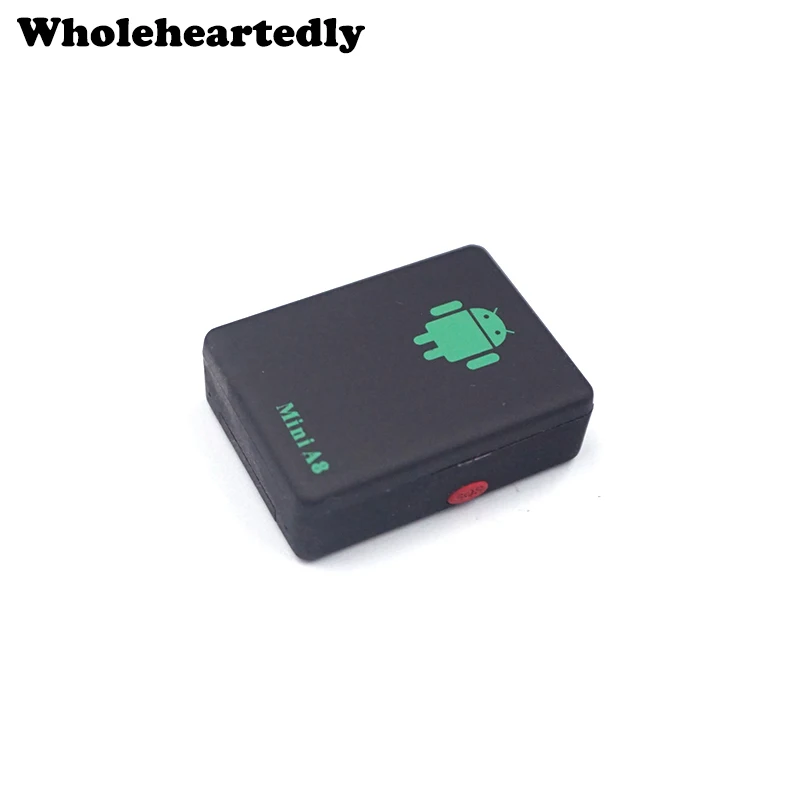 

Hot Sale Mini A8 LBS Tracker Locator Global Real Time Car Kids Pet GSM / GPRS / LBS Tracking Power adapter NO GPS Tracker