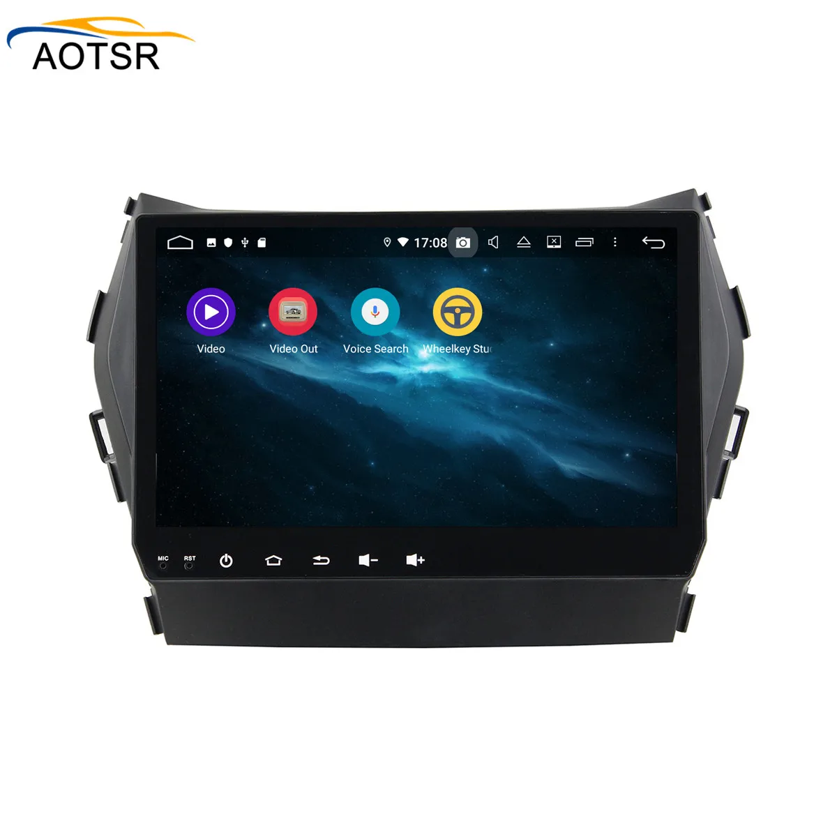 Sale DSP 4G+64G Android 9.0 car multimedia player For Hyundai IX45 2014 2015 2016 car gps navigation radio video stereo BT head unit 5