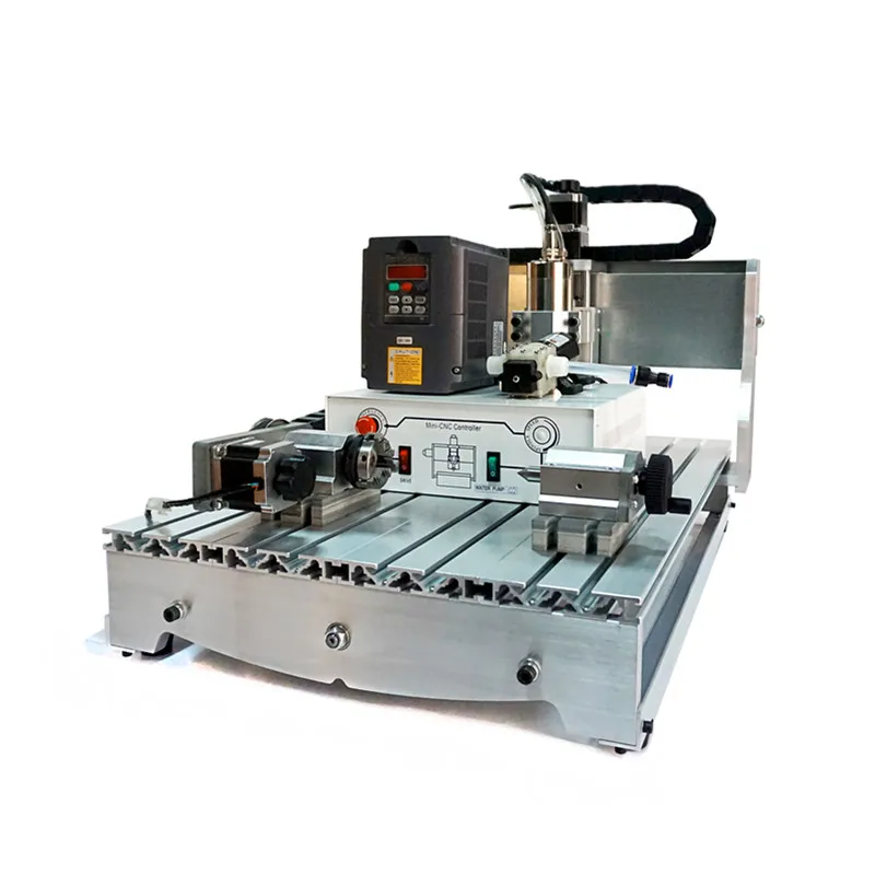 

CNC 6040 800W engraving machine Ball Screw CNC 4060 water cooling Cutting Machine 4axis