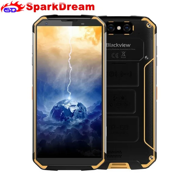 Blackview BV9500 смартфон MTK6763T Восьмиядерный 4G B Оперативная память 6 4G B Встроенная память Android 8,1 IP68 Водонепроницаемый NFC OTG 4G 5,7 дюймов 18:9 телефон