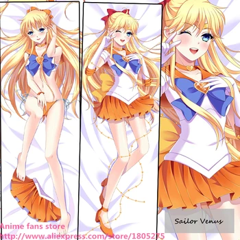 

Hot Japanese Anime Sailor Moon Sailor Venus Cute Pillowcase Pillow Case Cover decorative Hugging Body