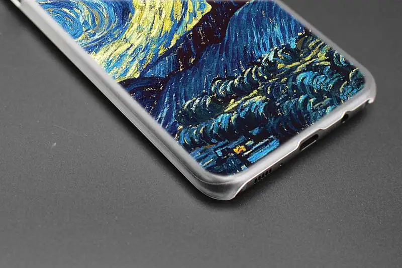 Sky van gogh для samsung Galaxy Note 8 9 M30 M20 M10 S10 S9 S8 Plus S7 S6 Edge жесткий пластиковый чехол для телефона