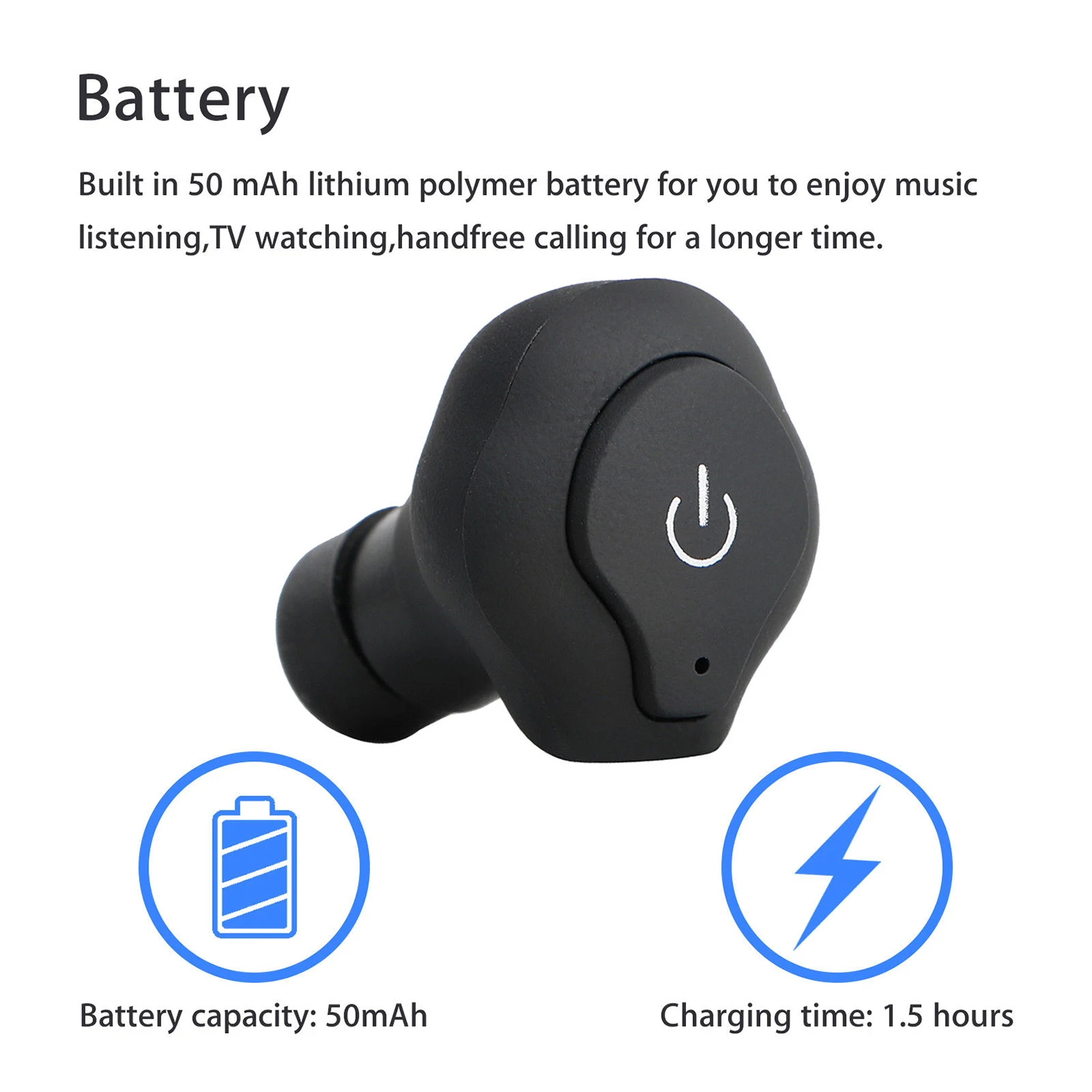 Bluetooth наушники мини беспроводные спортивные басы Наушники с микрофоном