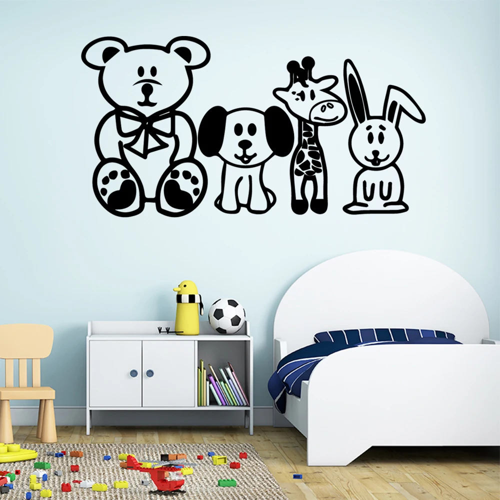 Hot Sale Cartoon Home Decor Wall Stickers vinyl Stickers Decor Wall Decals