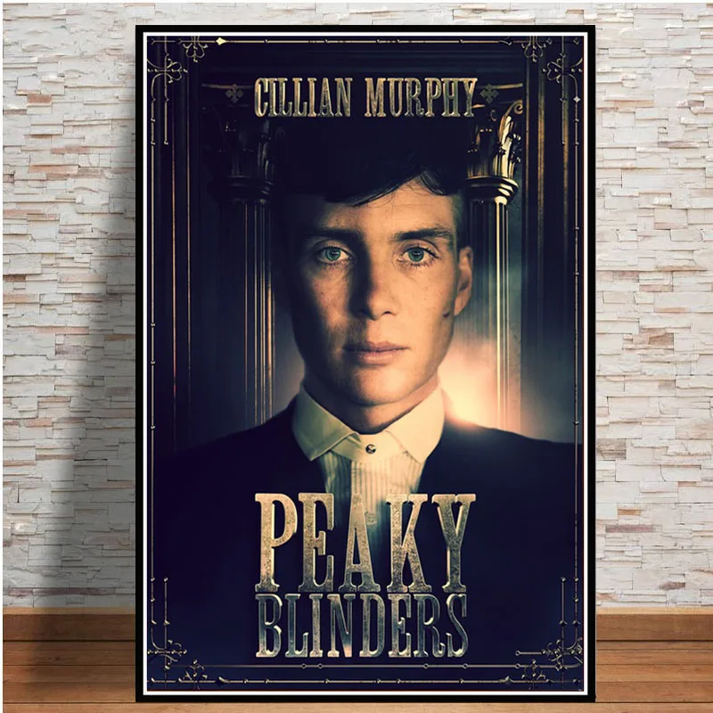 Peaky Blinders Cillian Murphy ТВ-шоу плакат настенный художественный Рисунок плакаты и принты холст живопись для комнаты домашний декор - Цвет: 0017