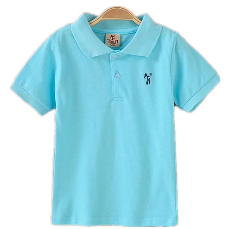 Buy All Match Unisex Boy Polo shirts for Kids Summer Toddler Big Boy Tops Girls